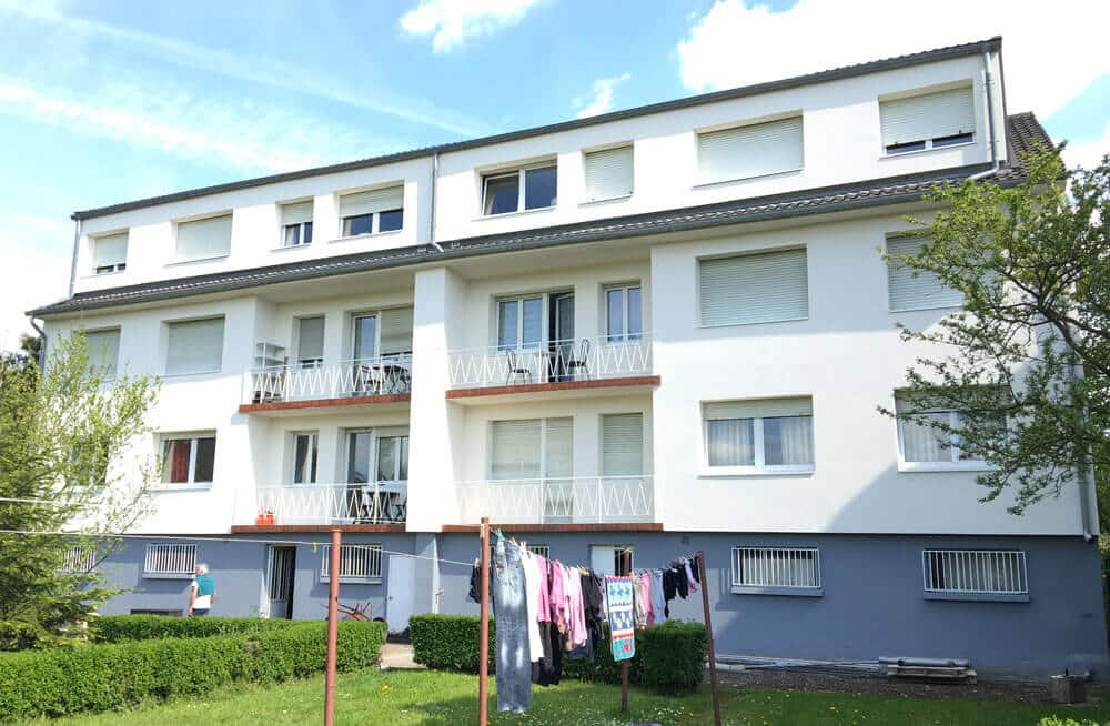 AMI Lorraine - Isolation thermique extérieure d'un immeuble à Moulins-lès-Metz