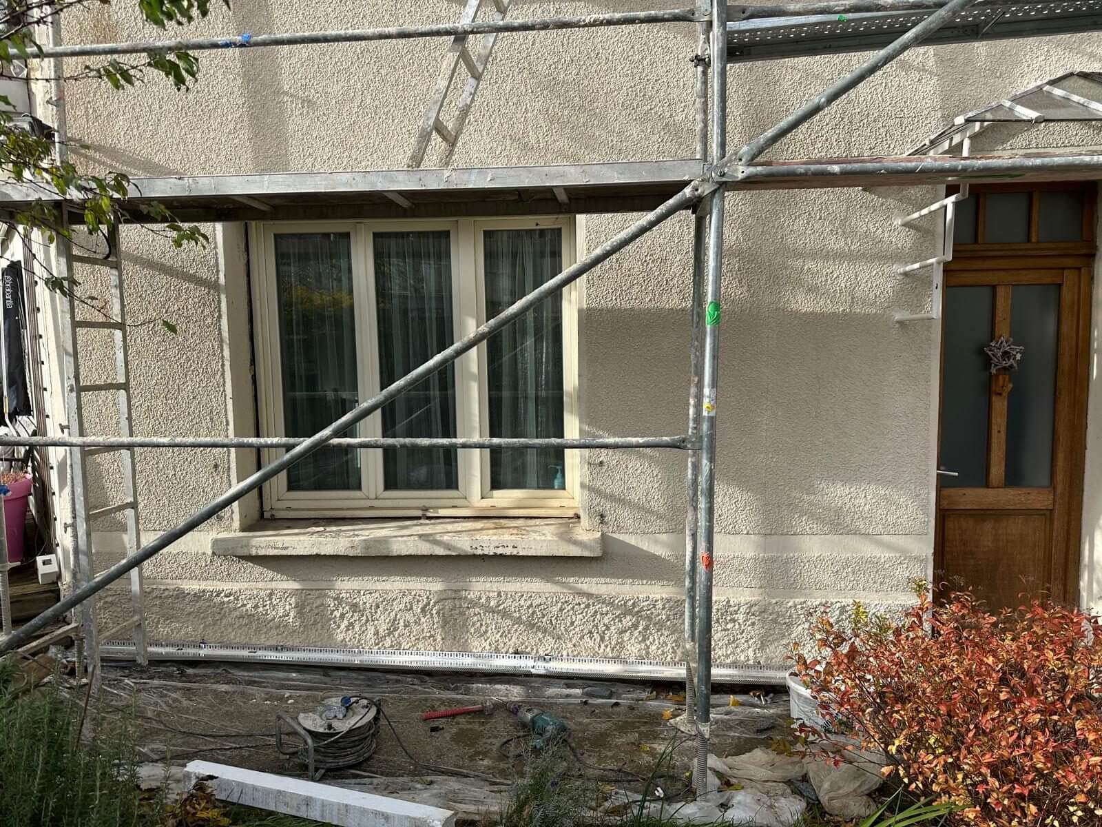 Chantier d’isolation thermique par l’extérieur à Nancy par AMI Lorraine