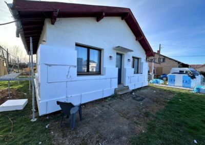 Façade avant travaux de isolation thermique par l’extérieur à Nomeny par AMI Lorraine, vue 2