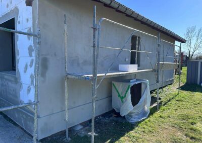 Façade avant travaux de isolation thermique par l’extérieur à Nomeny par AMI Lorraine, vue 4